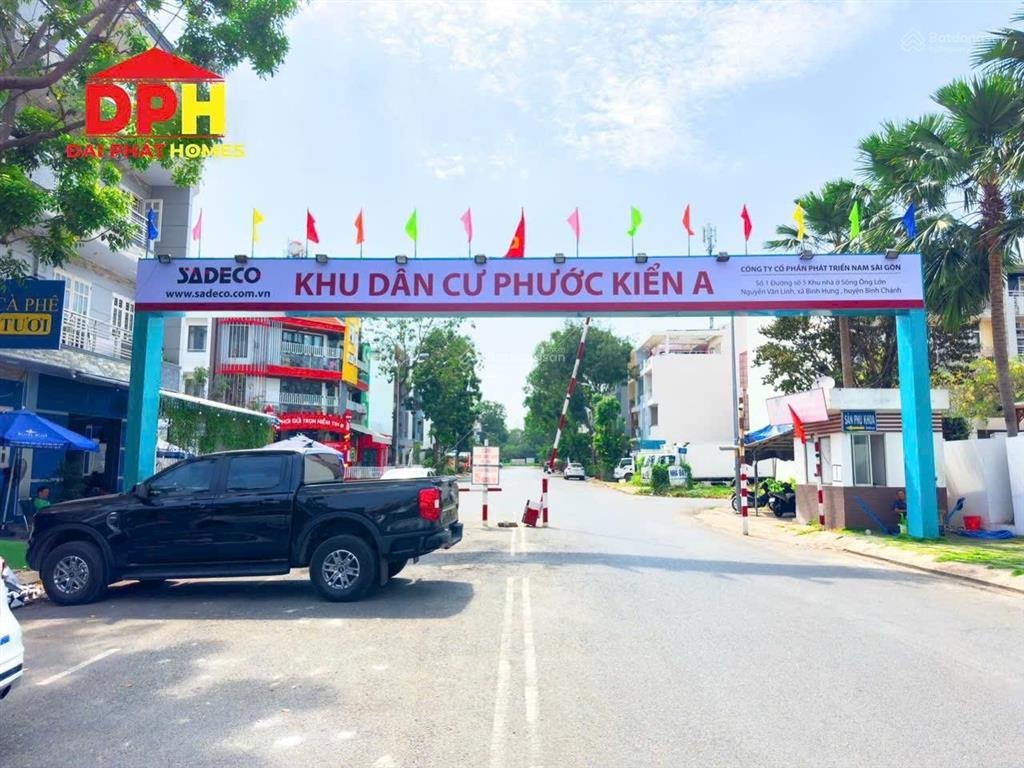 Bán nền biệt thự sadeco phước kiển a sổ đỏ, 10x19 giá 90tr/m2