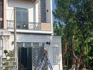 Nhà cấp 3 đã hoàn công vào ở ngay đối diện chợ xã tân kim, cần giuộc, long an