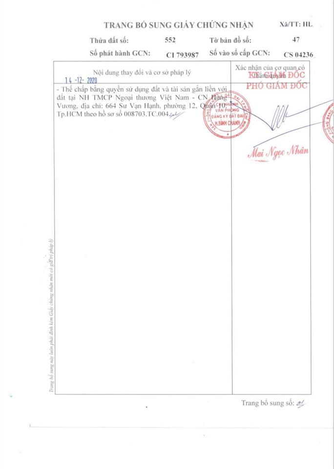 Cần tiền cho con định cư nước ngoài , bán gấp 147m thổ cư , gần chợ hưng long bình chánh hcm