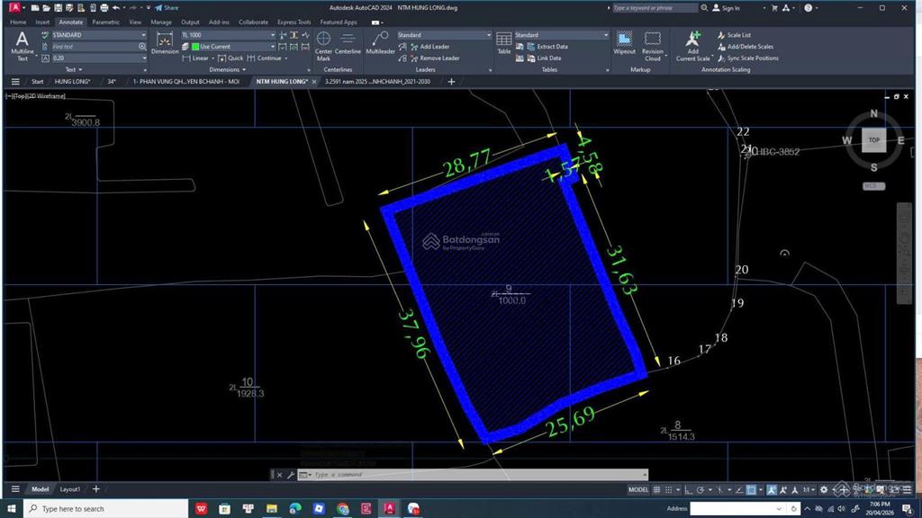 Kẹt tiền bán rẻ 1000m2, đất nằm giữa t8 và t9. đinh văn ước vô 100m. giá 1.95 tỷ shr chính chủ