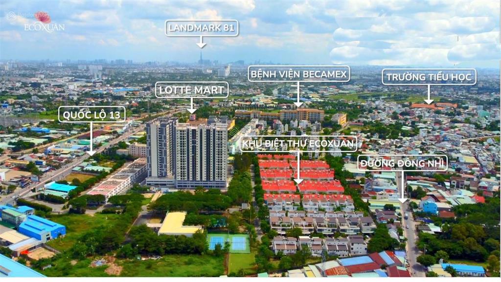 Bán căn hộ góc block c eco xuân  lái thiêu, 3,1 tỷ, 85m2, view sân golf sông bé, full nội thất