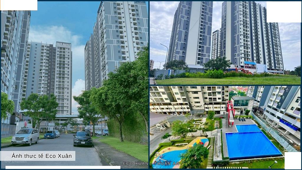 Ch 2pn 74m2 hướng đn, full nt tại block b, eco xuân, 2,5 tỷ, đang cho thuê 6,5tr, shr, view hồ bơi