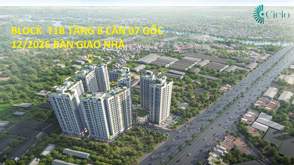 Nhà rẻ cho vợ chồng trẻ, cuối 2026 nhận nhà. căn gốc 2 mặt view hồ bơi nội khu thông thoáng