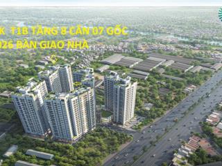 Nhà rẻ cho vợ chồng trẻ, cuối 2026 nhận nhà. căn gốc 2 mặt view hồ bơi nội khu thông thoáng