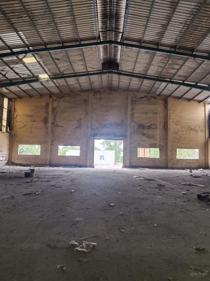Cho thuê nhà xưởng củ chi, dtkv 3000m², xây dựng 1800m², giá 70tr/tháng