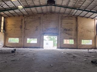 Cho thuê nhà xưởnng củ chi, dtkv 3000m2, xây dựng 1800m2, giá 100tr/tháng