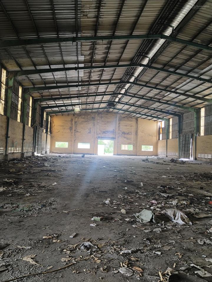 Cho thuê nhà xưởng củ chi, dtkv 3000m², xây dựng 1800m², giá 70tr/tháng