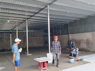 Cho thuê nhà xưởng thới tam thôn hóc môn, dtkv 500m2, xây dựng 300m2, giá 16tr/tháng