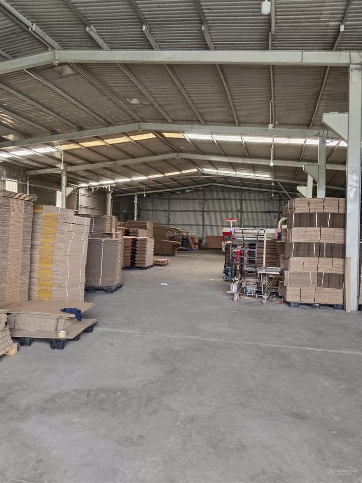 Cho thuê nhà xưởng bình mỹ củ chi, dt 5500m², giá 150tr/tháng