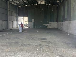 Cho thuê nhà xưởng dt xưởng 1300m2, giá 31tr/tháng