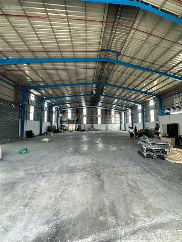 Cho thuê nhà xưởng trong kcn đức hòa đông, đức hòa long an, dt xưởng 1000m2, giá 85tr/tháng
