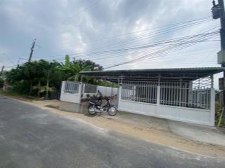 Bán nhà vườn 507.3m2 thổ ở mặt tiền đường t2 thuộc xã long trì, châu thành, long an
