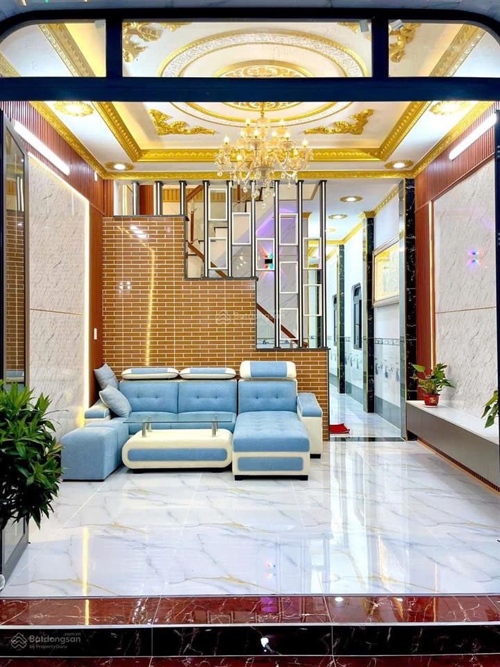 Bán nhanh nhà 1 trệt 1 lầu mới hoàn thiện, khu dân cư đông đúc, đủ tiện ích, hoàn công đầy đủ