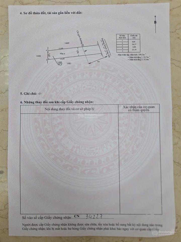 Bán nhanh nhà 1 trệt 1 lầu mới hoàn thiện, khu dân cư đông đúc, đủ tiện ích, hoàn công đầy đủ