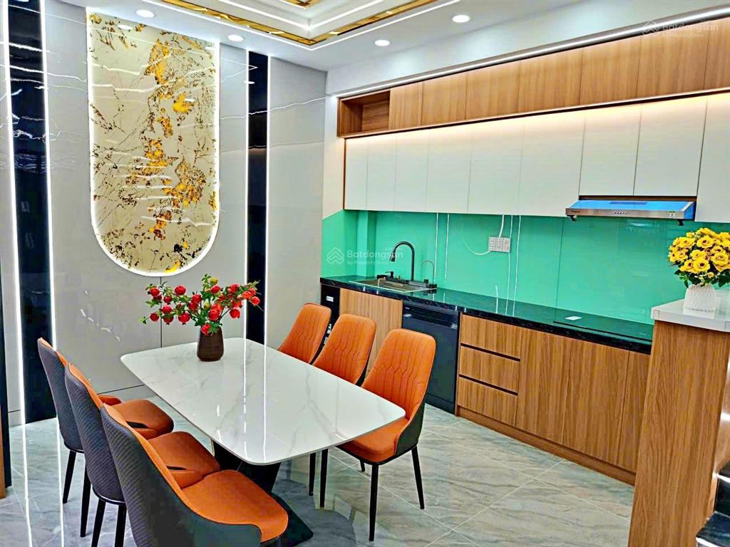Bán nhà mới 4 tầng góc 2 mặt tiền dt55m²  full nội thất  phường tam bình  chợ đầu mối thủ đức
