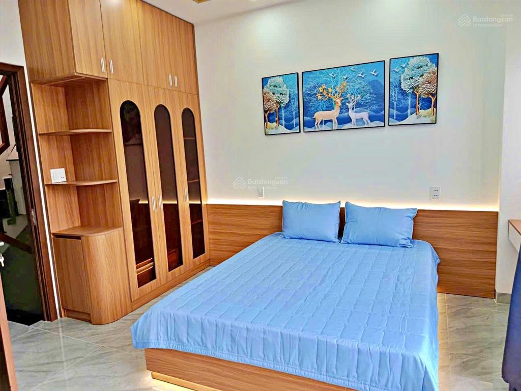 Bán nhà mới 4 tầng góc 2 mặt tiền dt55m²  full nội thất  phường tam bình  chợ đầu mối thủ đức