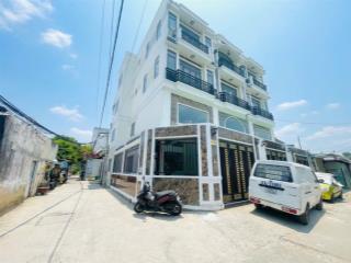 Nhà mới 4 tầng  đối diện vạn phúc city  dt 62,9m2 ngang 4,5m  đường ô tô tránh nhau  sổ riêng