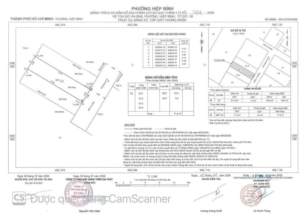 Bán đất thổ cư giáp ql13  dt 71m2  sổ riêng  ô tô tránh nhau  gần vạn phúc