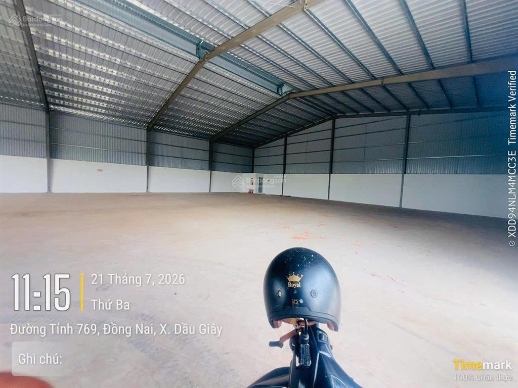 Cho thuê kho, nhà xưởng, đất tại đường 769, xã hưng lộc, huyện thống nhất, 1300m2, giá thỏa thuận