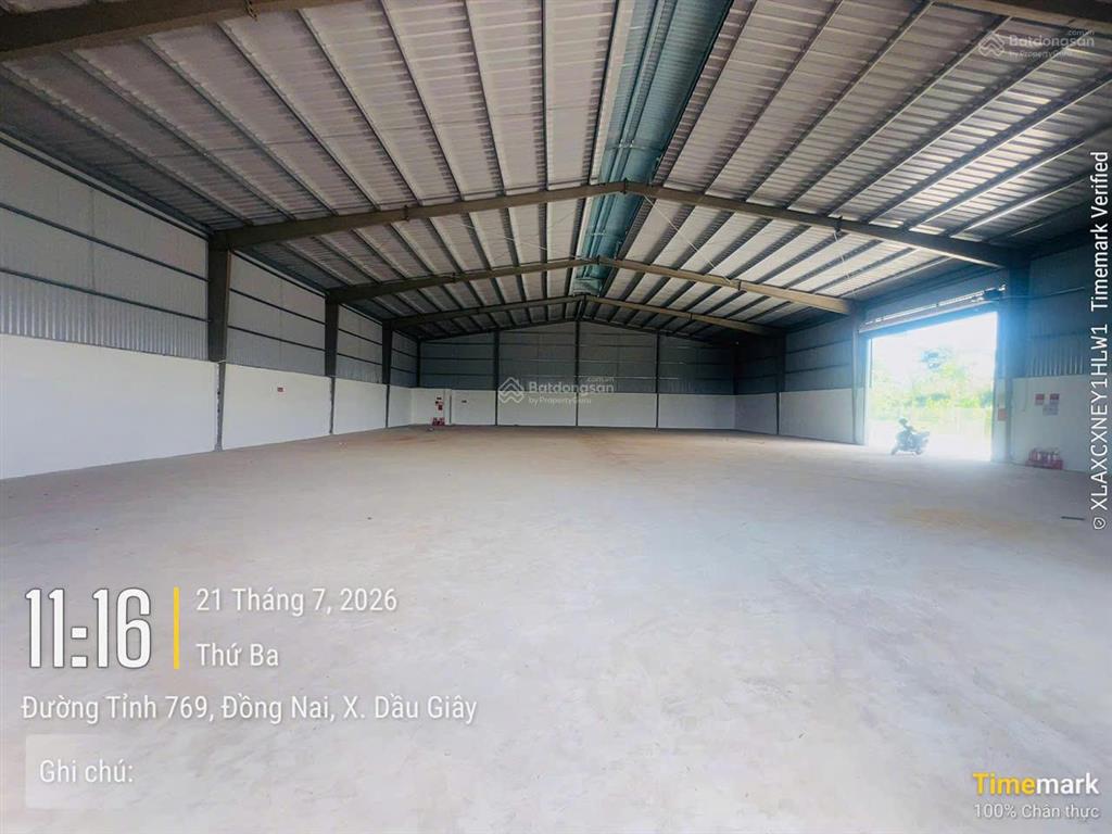 Cho thuê kho, nhà xưởng, đất tại đường 769, xã hưng lộc, huyện thống nhất, 1300m2, giá thỏa thuận