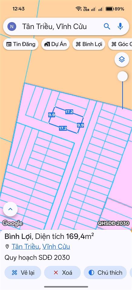 Hạ giá kịch sàn 2,1 tỷ cặp góc 10m ngay trục long chiến, phường tân triều