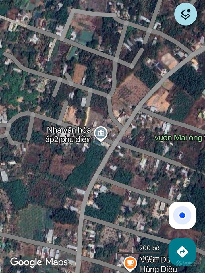 Bán đất chính chủ ngay nhà văn hoá ấp 2 phú điền
