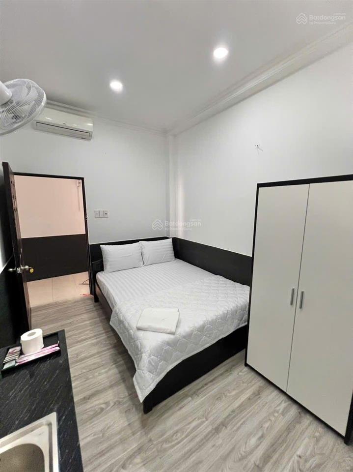 Căn hộ dịch vụ đầy đủ nội thất ngay phan trung, vòng xoay tân hiệp 4,2tr