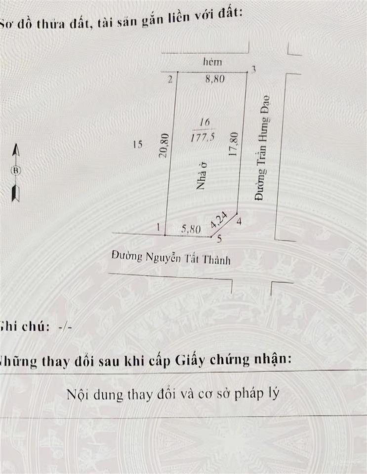 Bán nhà góc, nền góc, đường nguyễn tất thành nối dài, khu bờ bắc, phường hồng ngự