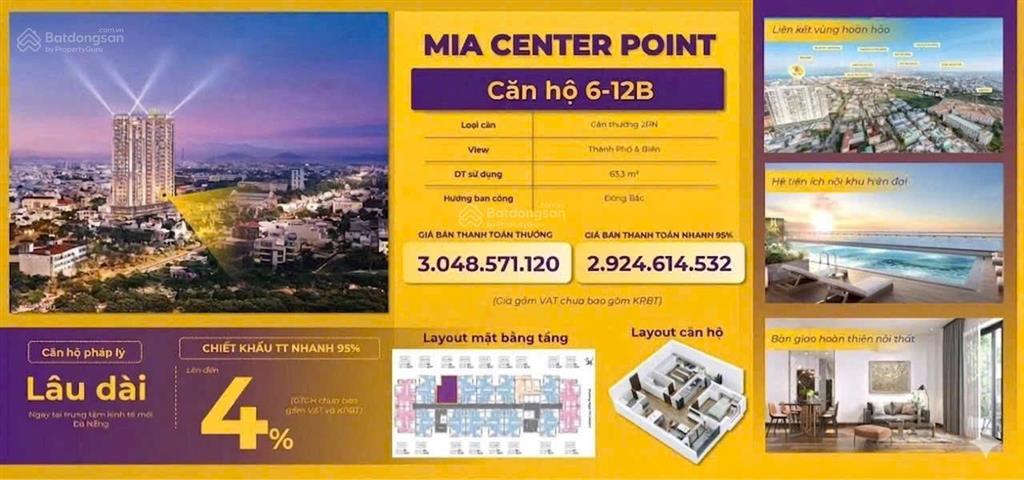 Chỉ còn 1 căn view biển 2pn 2wc giá gốc từ chủ đầu tư  giá chưa đến 3tỉ