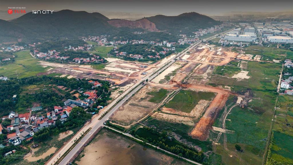 Bán lô 70m2 view công viên dự án ion city bắc ninh