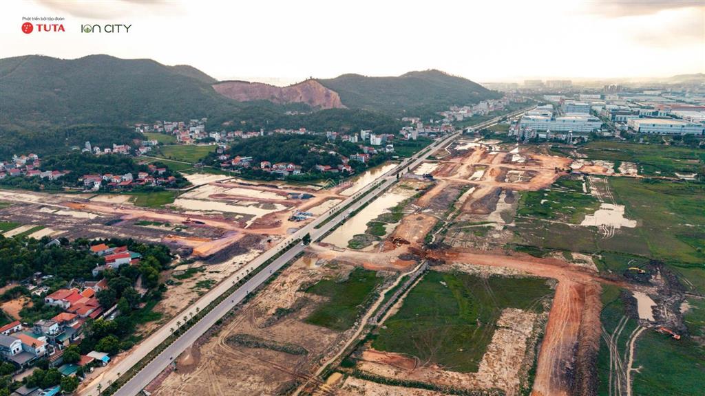 Bán lô 70m2 view công viên dự án ion city bắc ninh