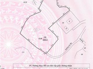Bán đất tại mỹ sơn, 2,55 tỷ, 4692 m2, hướng đông nam, mặt tiền 55m