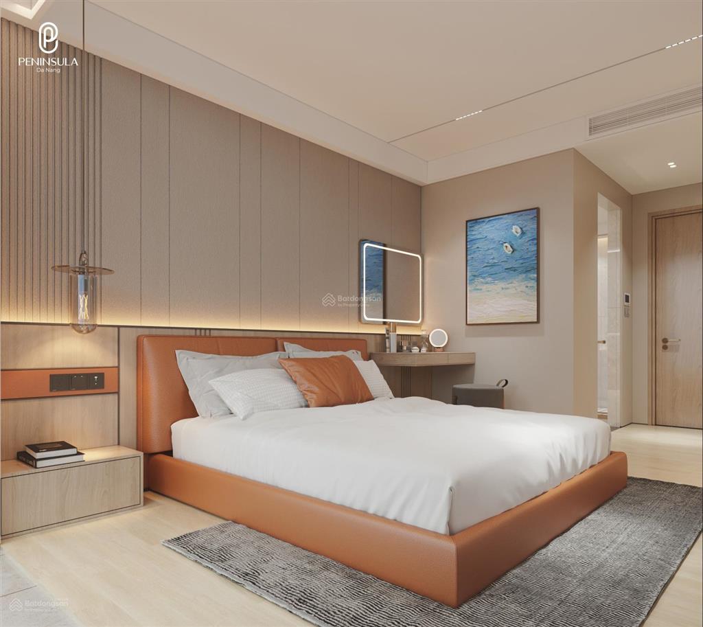 Cực hiếm, cần bán căn hộ peninsula 2 phòng ngủ, view biển mỹ khê đà nẵng, sổ đỏ lâu dài
