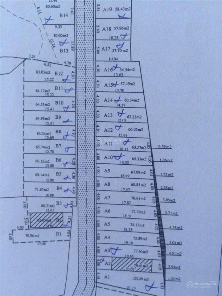 68,6m thái dương xanh 4 cách vinhomes 800m chỉ 3ty470