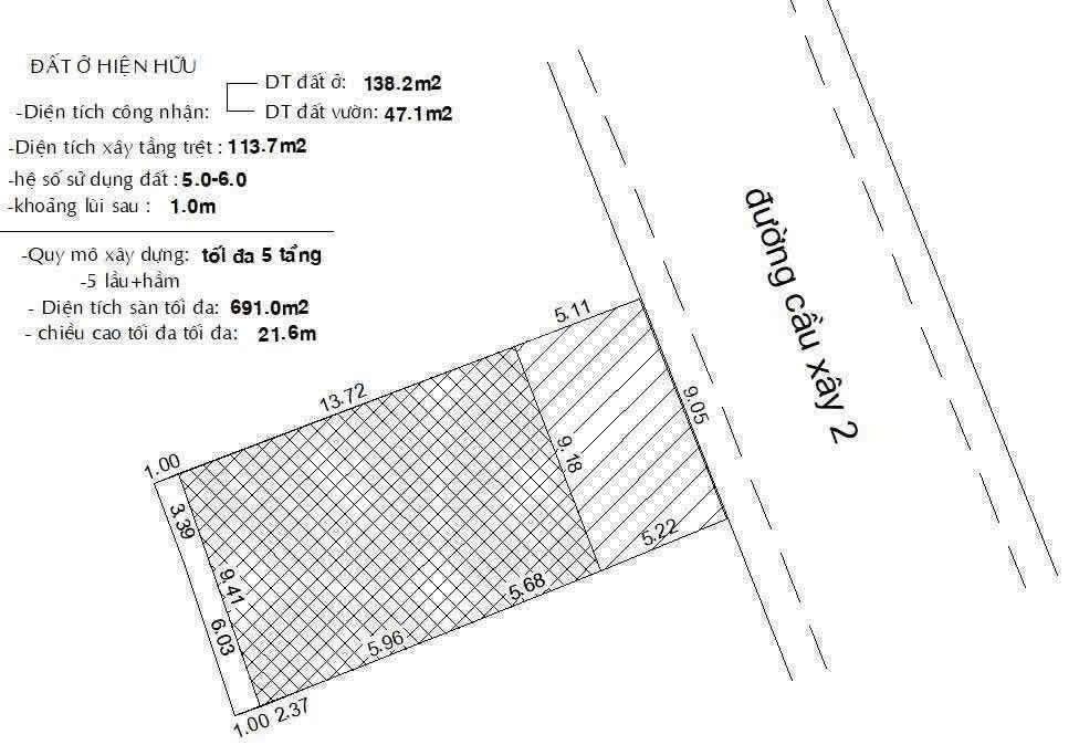 Bán nhà cấp 4 mặt tiền cầu xây 2  q9 | dt 9,1 x 20m | giá 8,9 tỷ