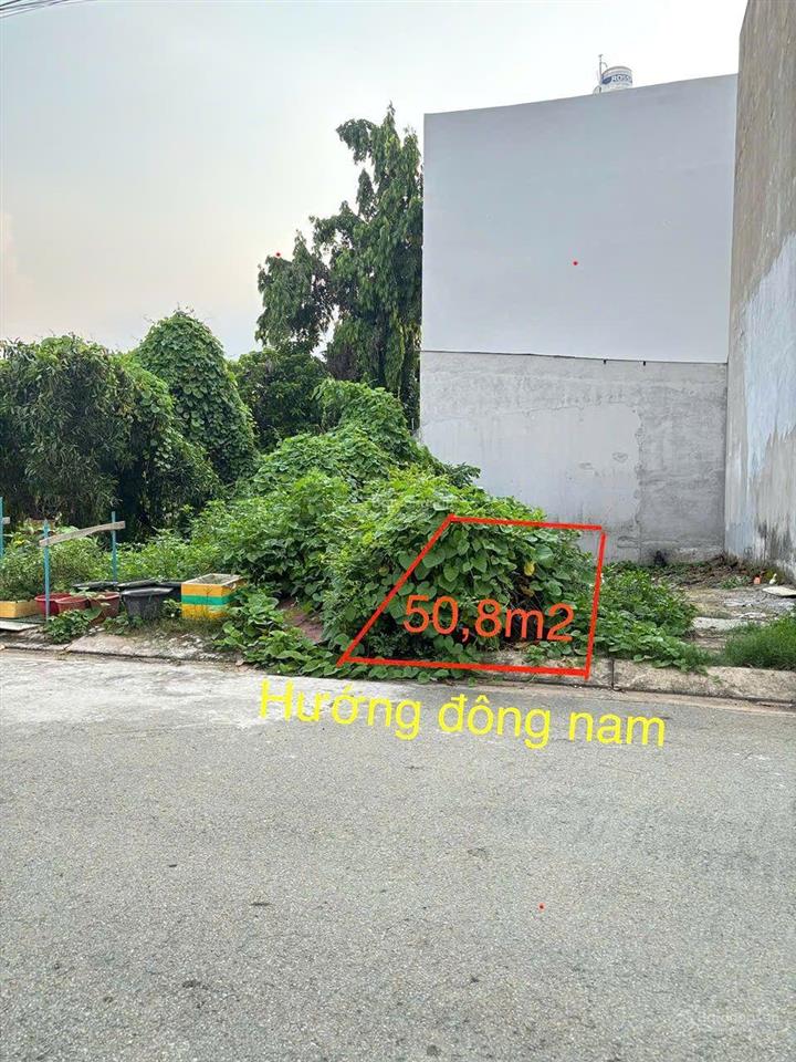 50,8m chỉ 3,1 tỷ mặt tiền hẻm 108 đường 6, long bình