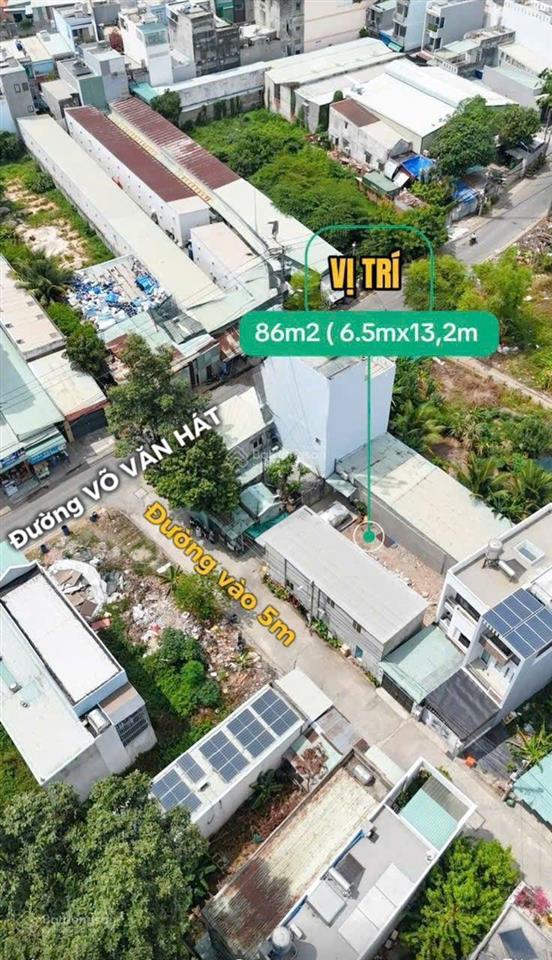 3,99 tỷ  86m2  rẻ bất ngờ  hẻm xe hơi đất võ văn hát p. long trường q9 cũ