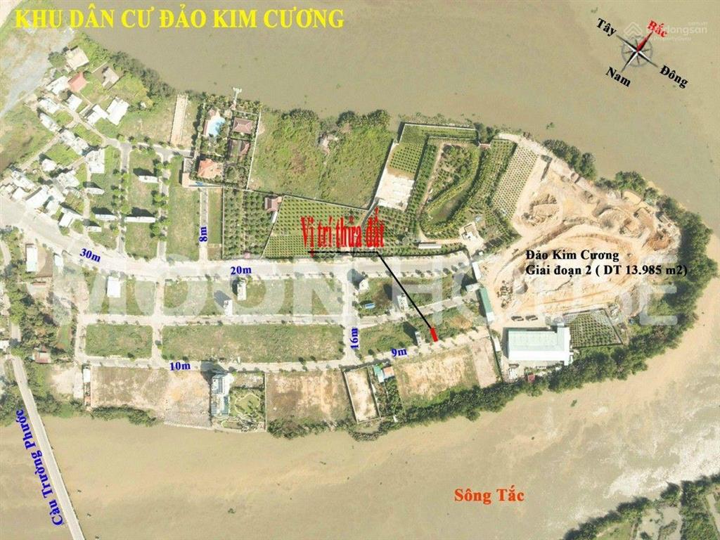 Cắt lỗ 400 triệu đảo kim cương q9 62m chỉ 3,15 tỷ kdc đảo kim cương, p. trường thạnh