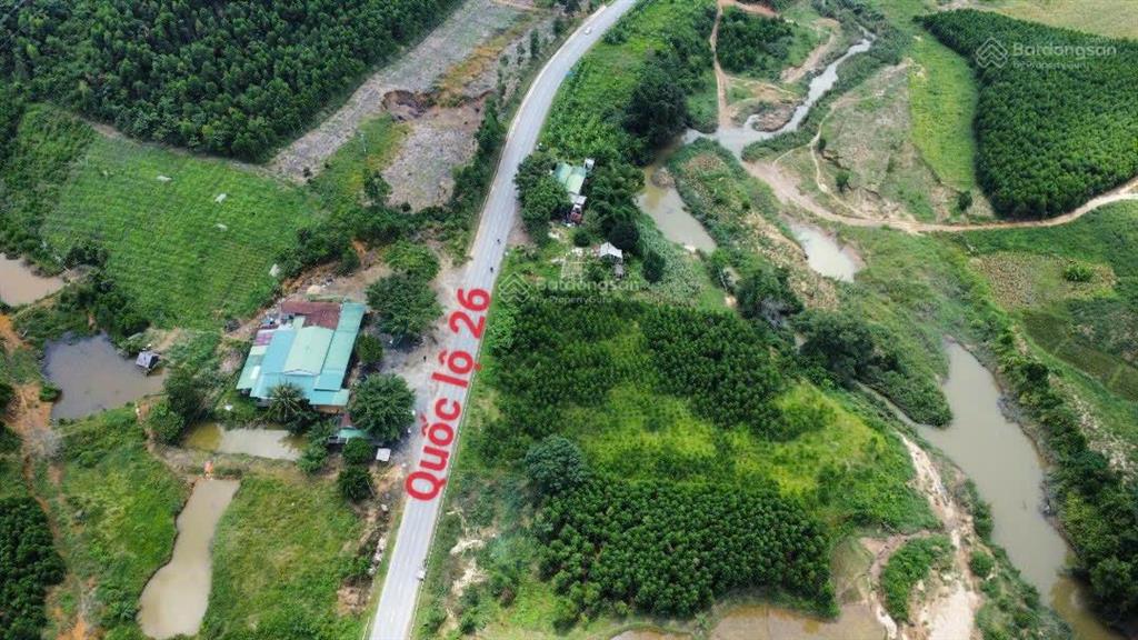 Bán đất tại quốc lộ 26, xã ea trang, huyện m'đrăk, 850 triệu, 538 m2, chính chủ tốt