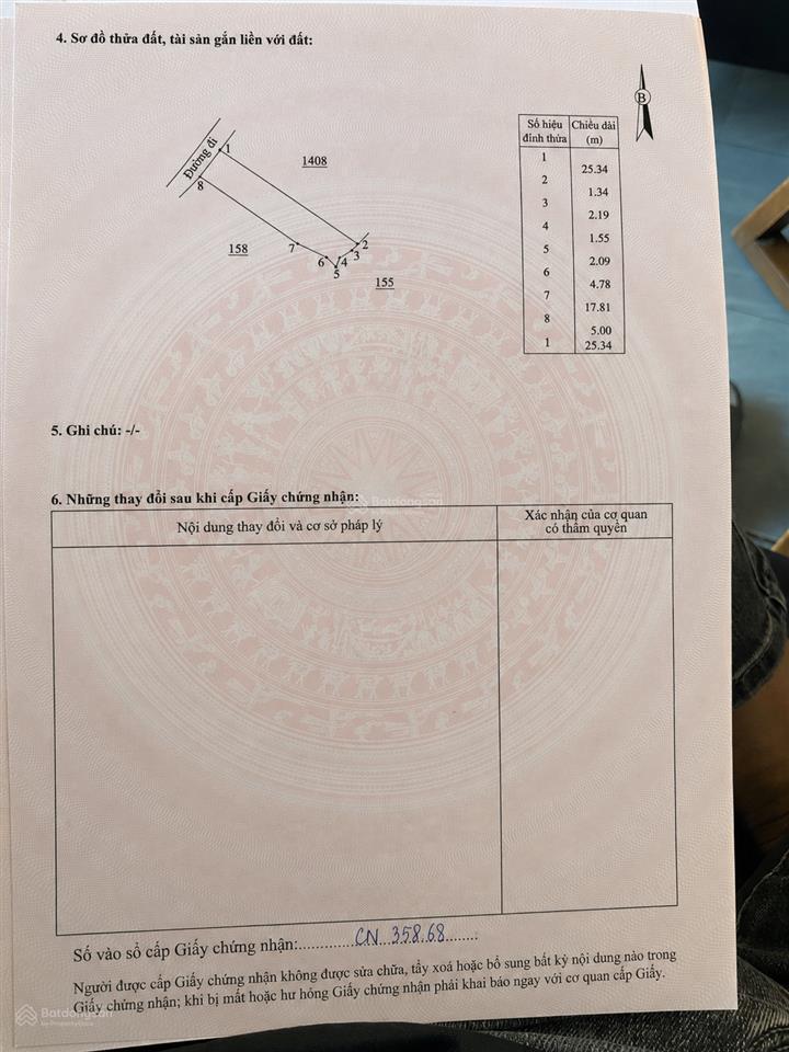 Bán đất tại 79, đường nguyễn trường tộ, phường ninh giang, 439 triệu, 124 m2, giá ưu đãi, view đẹp