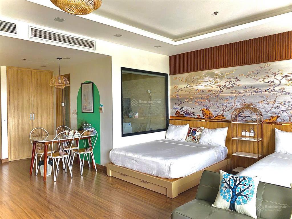 Xả lỗ căn hộ 1pn tòa flc seatower giá tham khảo tốt trong khu vực, 1 căn hiếm có đầy đủ nội thất