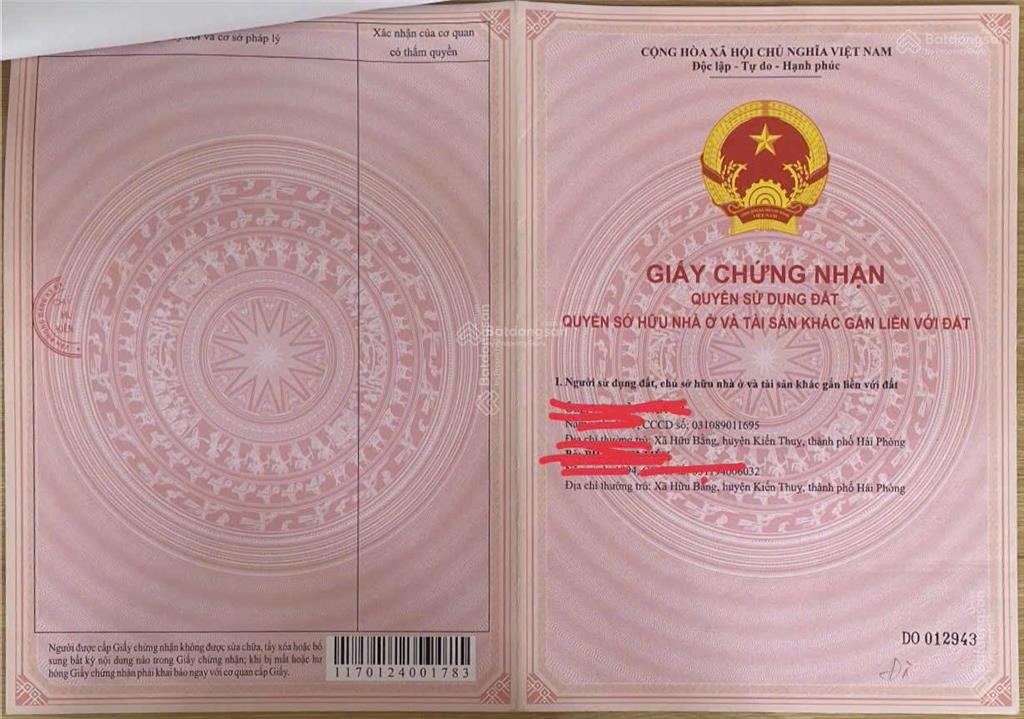 Đất đẹp chủ nhà cần bán gấp tại hải phòng