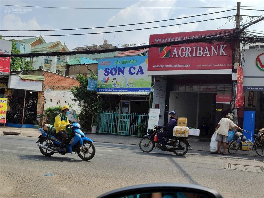 Bán nhà mặt tiền đường phan huy ích. phường 15  quận tân bình. dt 4,5m x 25m. đúc 1 trệt 1 lầu