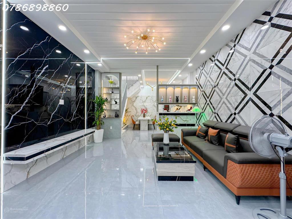 Nhà đẹp 2 tầng full nội thất hẻm ~3m 861 trần xuân soạn, quận 7