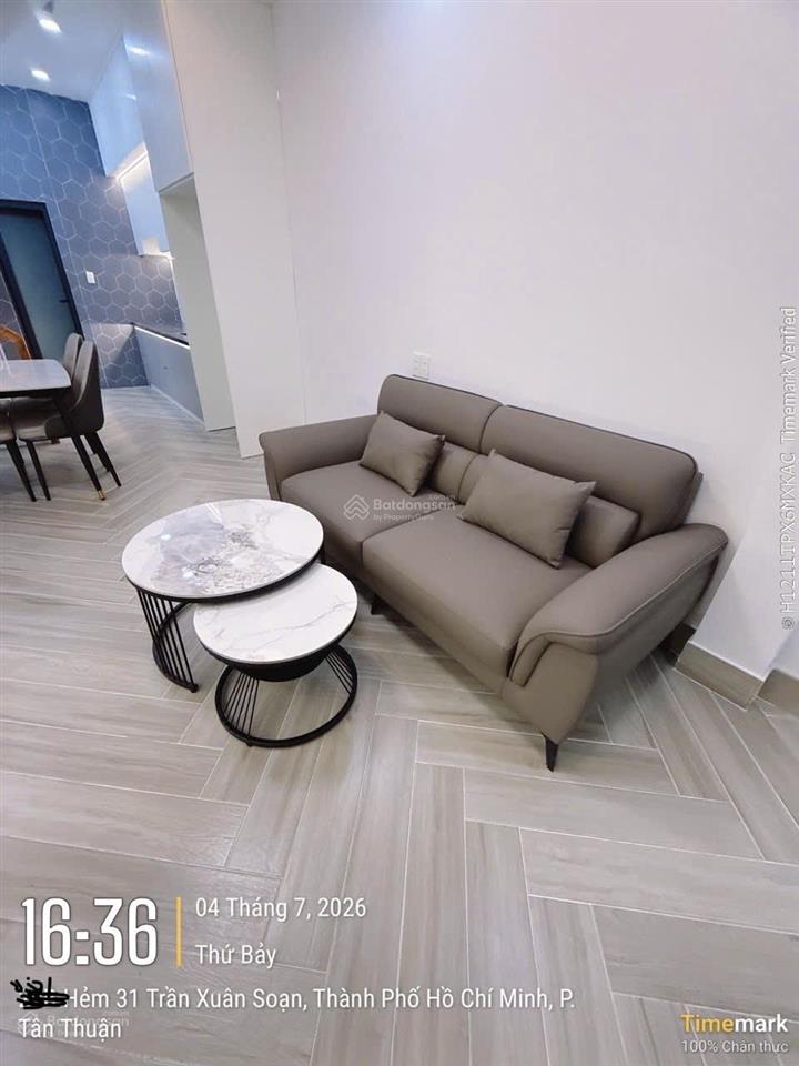 Bán nhà mới đẹp hẻm 31 đường nguyễn thị xiếu, phường tân thuận tây, quận 7