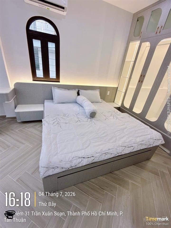 Bán nhà mới đẹp hẻm 31 đường nguyễn thị xiếu, phường tân thuận tây, quận 7