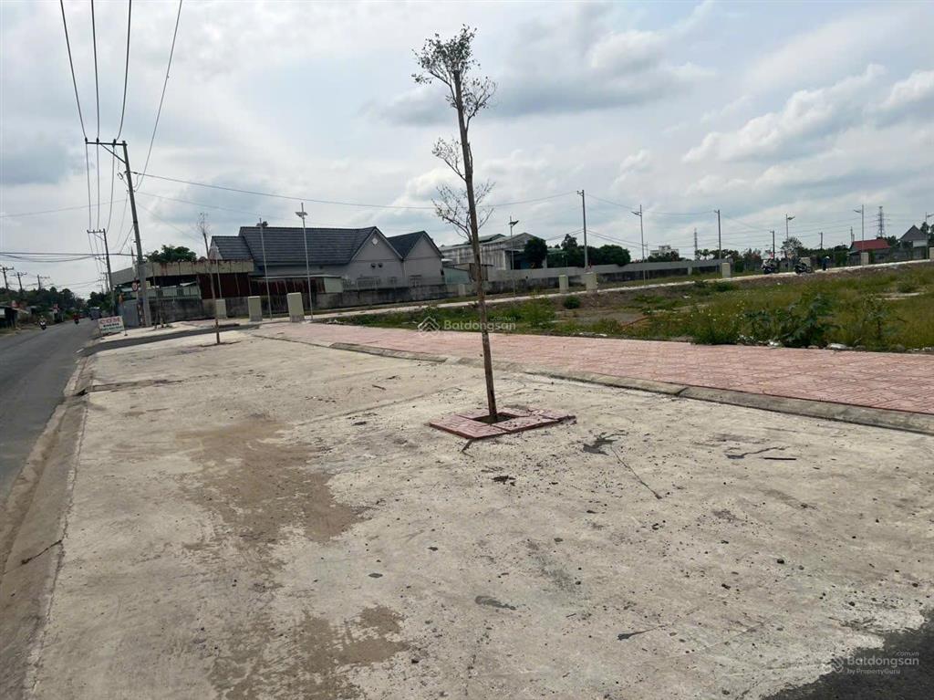 Đất nền chợ bình chánh, mặt tiền đường hoàng phan thái, sổ riêng, hạ tầng đẹp, điện âm, nước âm