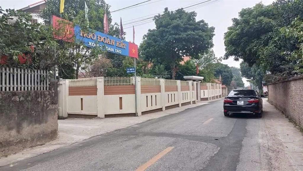 Chính chủ bán đất tại đan tảo, sóc sơn, lô góc ngõ thông ô tô giá chỉ 39tr/m2, 55m², pháp lý đầy đủ