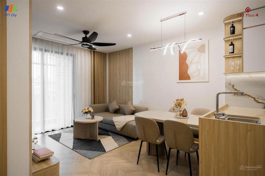 Căn hộ 1pn + hàng hiếm tại fpt plaza 4, tầng cao, hướng nam mát mẻ, chỉ còn 1 căn