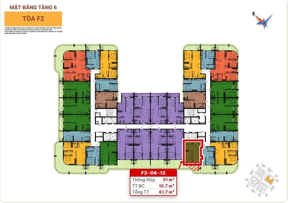Nổi bật căn hộ fours tower sân vườn 61m2 giá chỉ còn 2,5 tỷ
